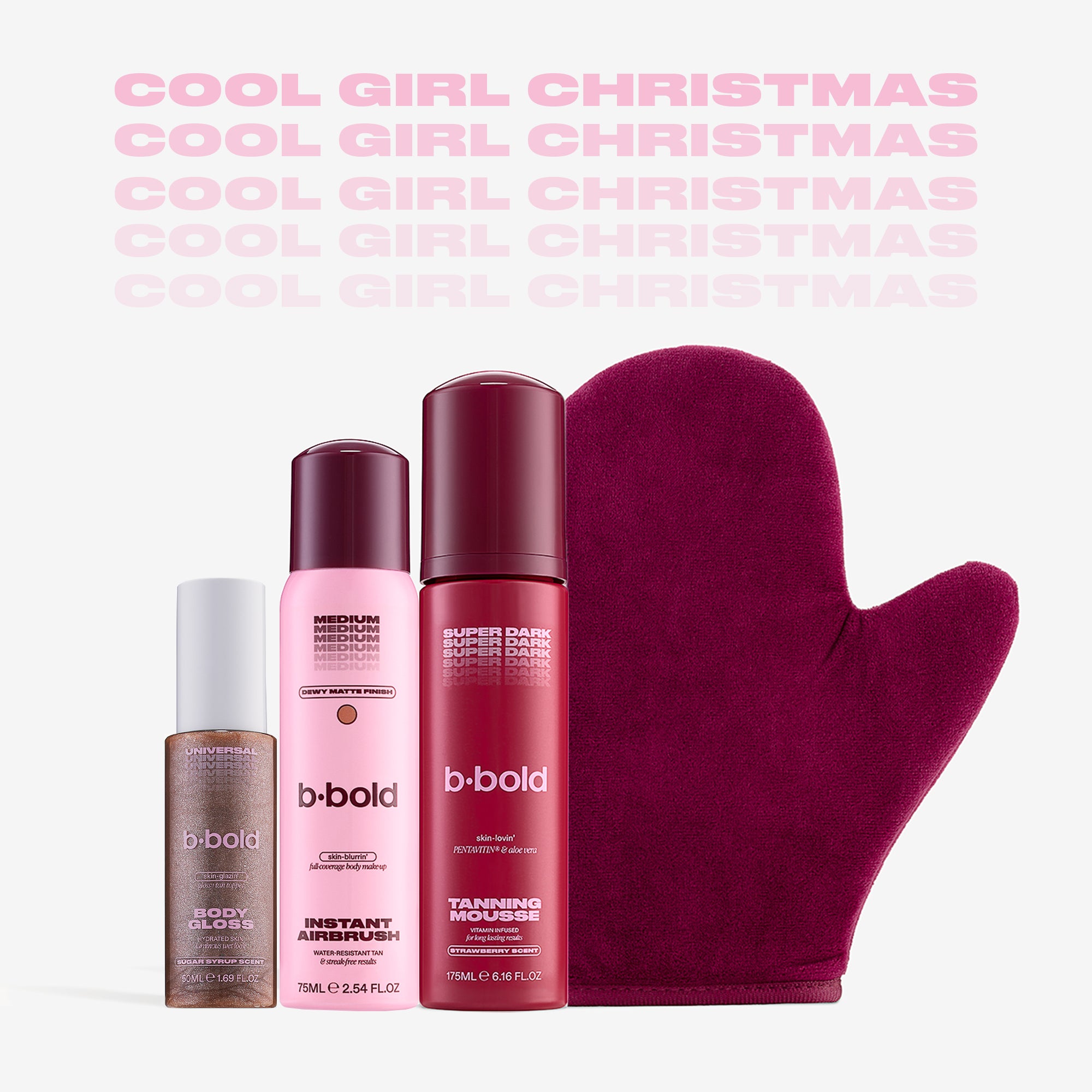 CHYNA SOLDER 4PC COOL GIRL CHRISTMAS EDIT WITH GIFT BOX