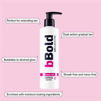 bBold Hello Glow Gradual Tan 250ml
